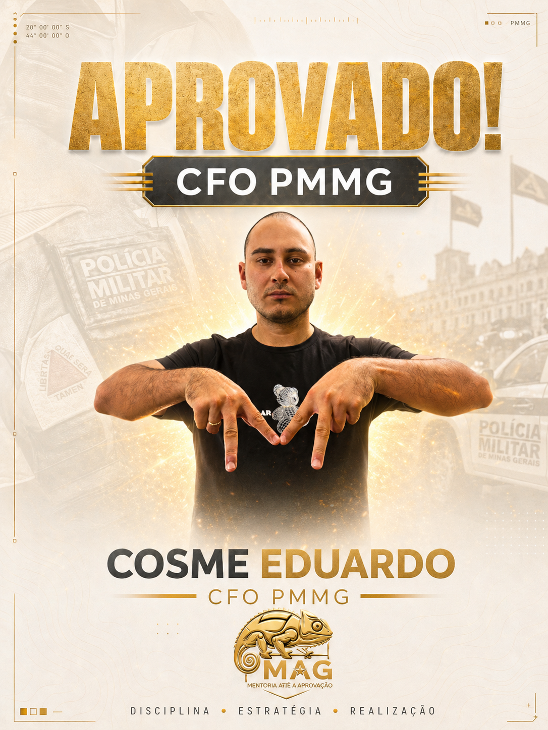 Aprovado CFO PMMG