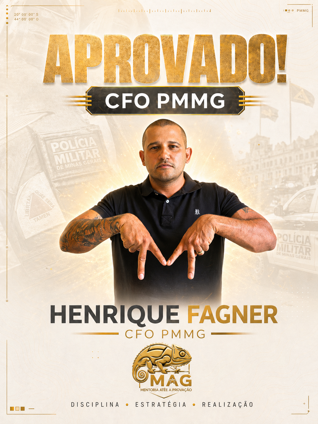 Aprovado CFO PMMG